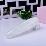 Charger l&#39;image dans la galerie, Large white transparent crystal dildo