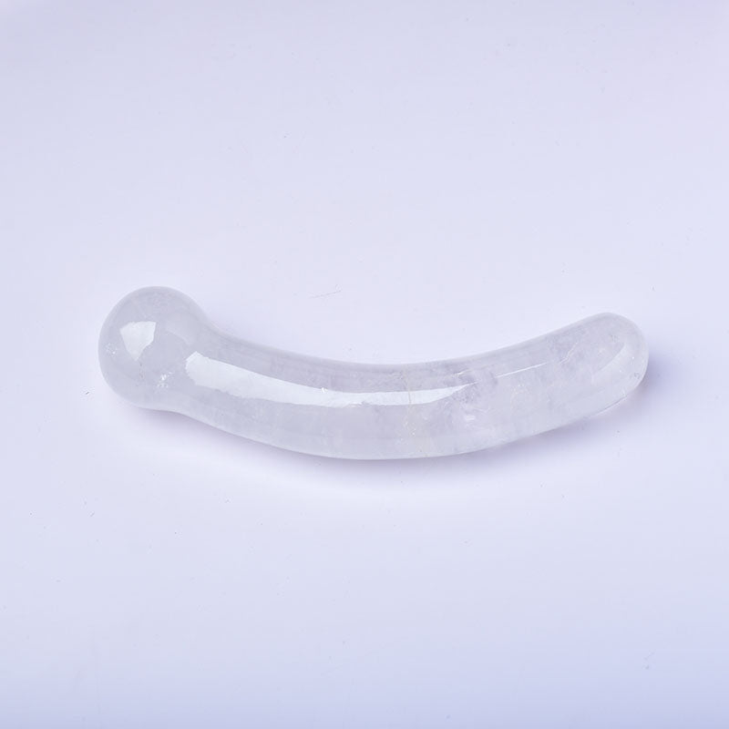 Transparent crystal dildo