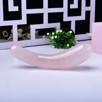 Quartz Elbow Crystal Dildo