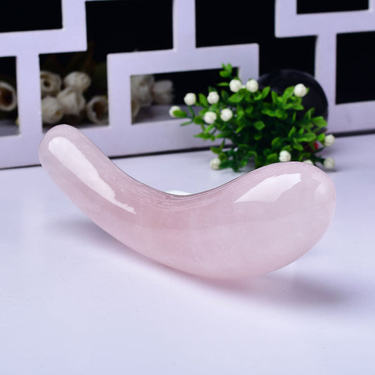 Quartz Elbow Crystal Dildo