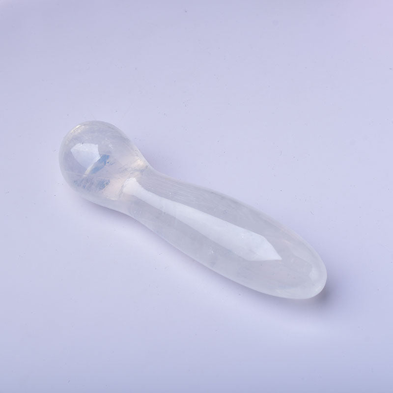 Extra Large White Crystal Pleasure Dildo