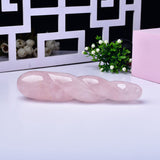 画像をギャラリー ビューアにロード Pink crystal convex dildo