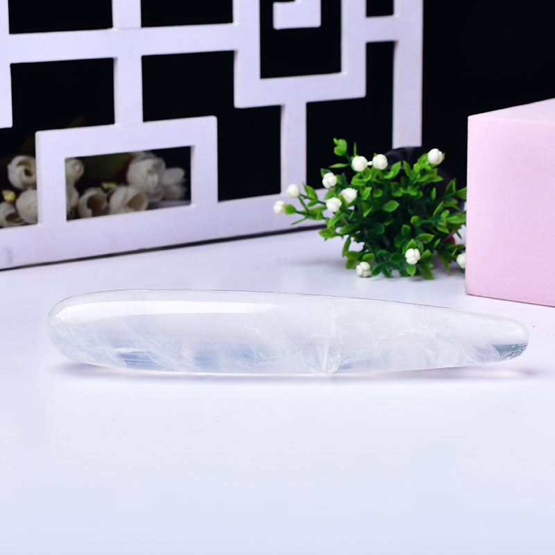 White crystal dildo