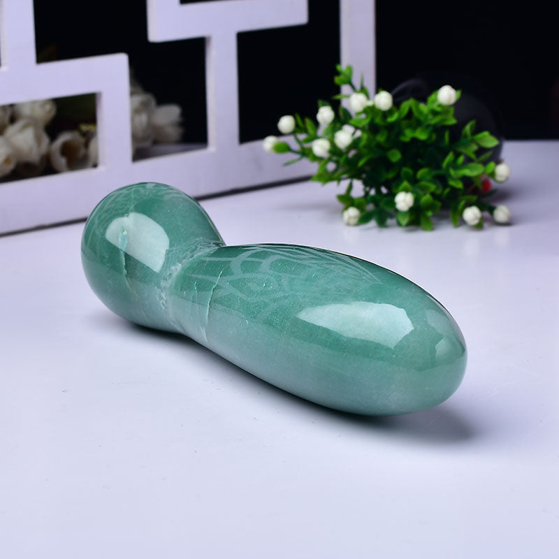 Green Aventurine Crystal Dildo