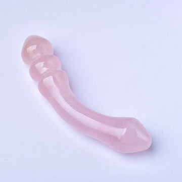 Pink Aventurine Anal Dildo