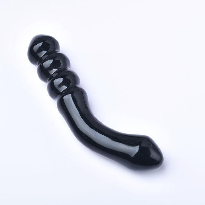 Obsidian Multifunctional Crystal Dildo