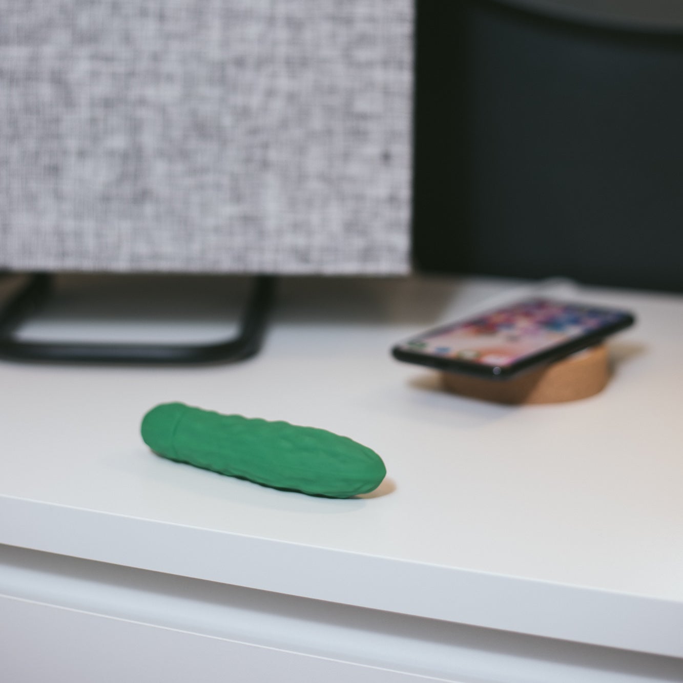 cucumber dildo vibrator pickle toy