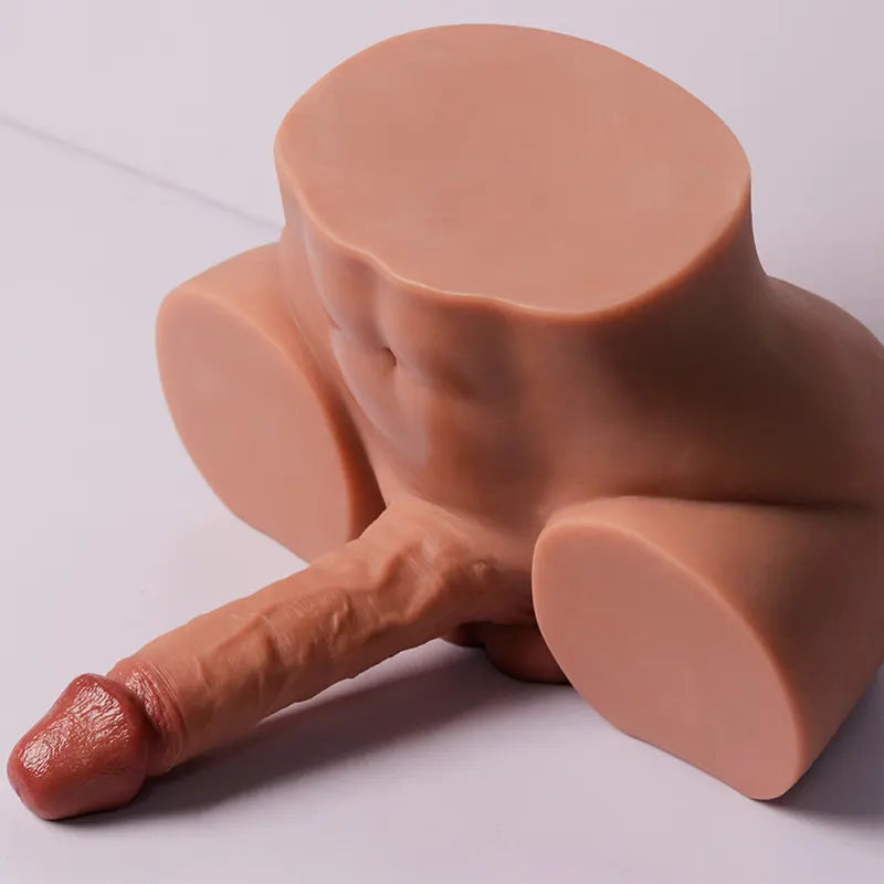 Male Doll Torso with 7inch Dildo