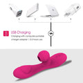 Flap And Suction G-Spot Rabbit Vibrator