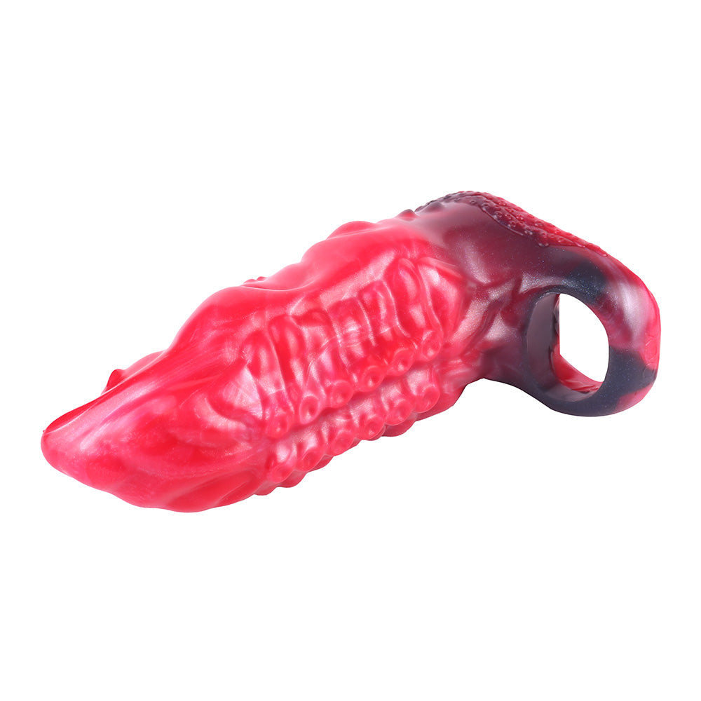 Tentacle Tip Silicone Vibrating Penis Sleevs