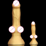 Charger l&#39;image dans la galerie, Small Yellow Dog Dildo Anal Toy