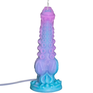 Silicone Textured Alien Tentacle Ejaculating Dildo