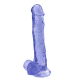 Charger l&#39;image dans la galerie, Rubber Dildo 10 inch blue