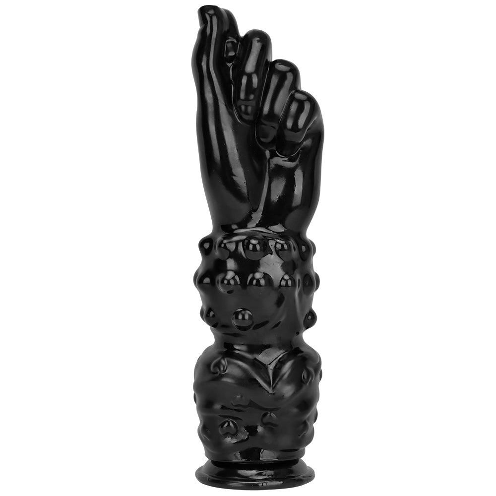 14 Inch Black Huge Hand Fist Dildo