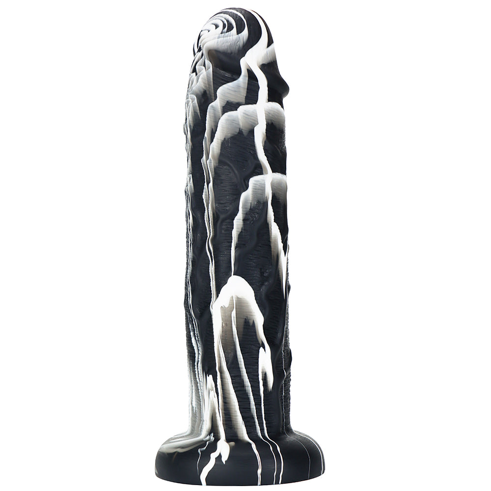 10 Inch Mixed Color 2 Inch Huge Dildo