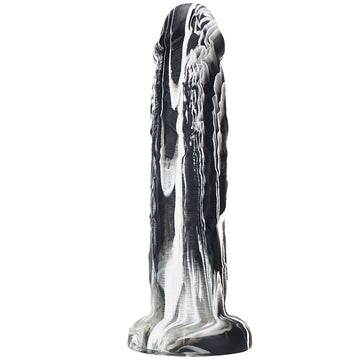 10 Inch Mixed Color 2 Inch Huge Dildo