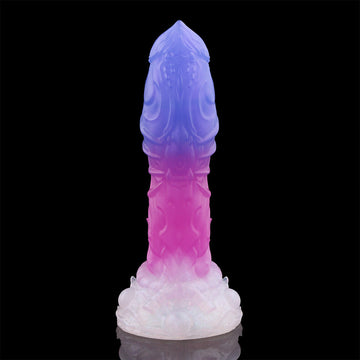 Blue Fantasy Soft-Textured Monster Dildo