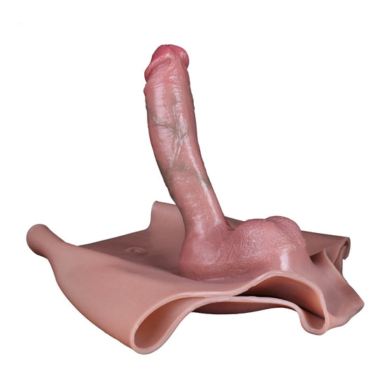 Wearable 9.4 Inch Realistic Penis Sleeve Dildo panties