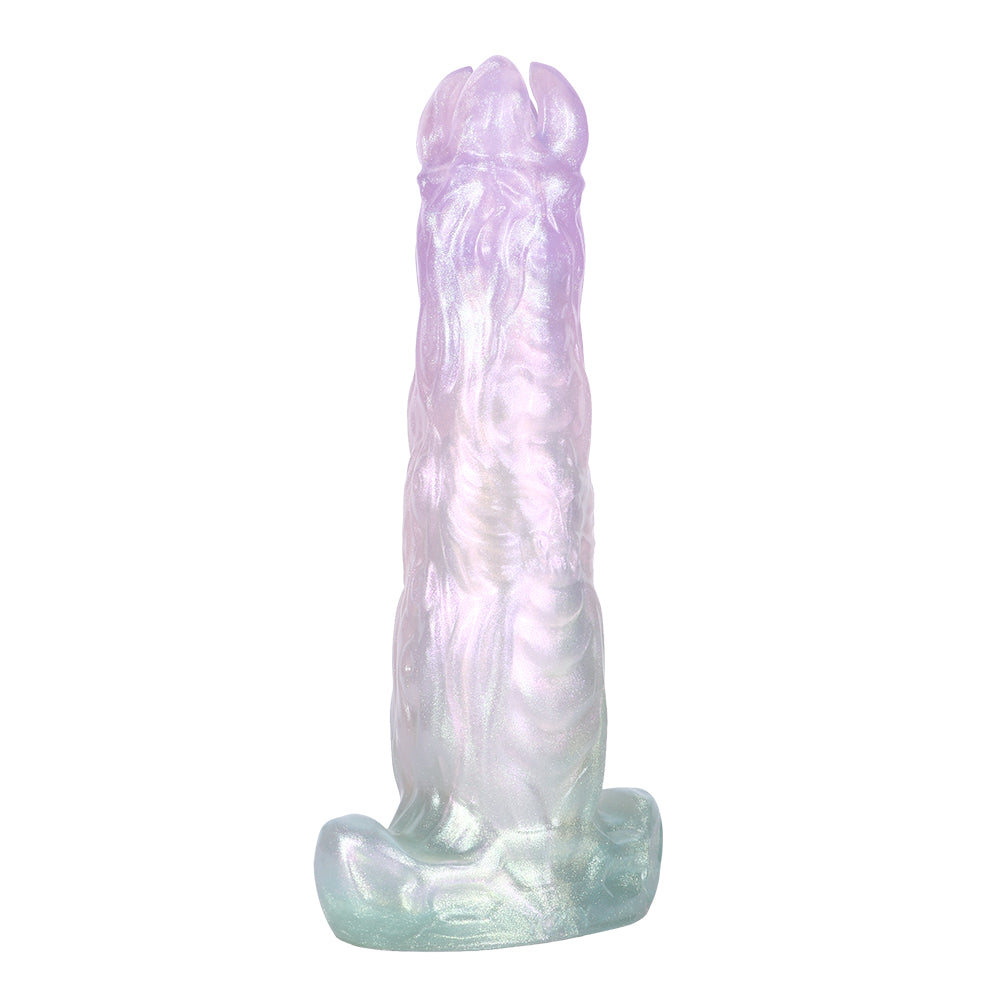 9 Inch Long Clear Silicone Ovipositor Dildo