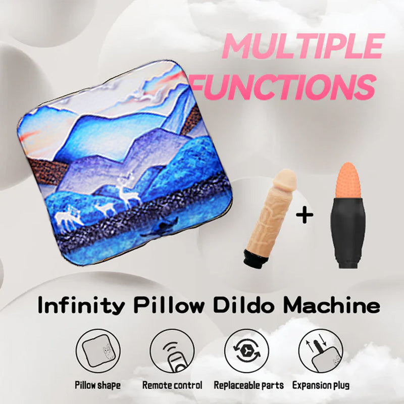 Infinity Pillow Sex Toy Dildo Machine