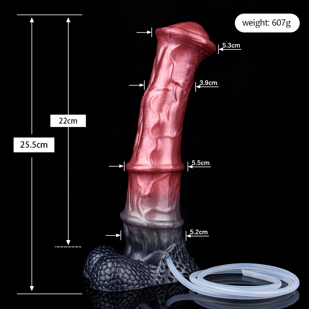 8 Inch Fantasy Horse Squirting Dildo
