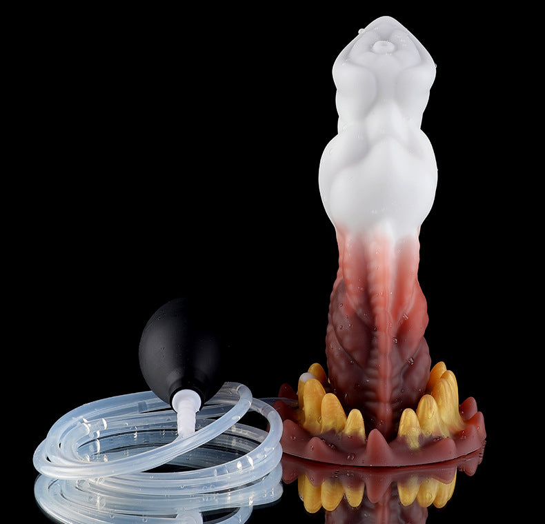 7.46-Inch Squirting Werewolf Fantasy Dildo