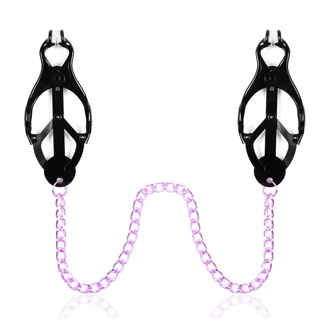 Metal Necklace Clover Nipple Clamps