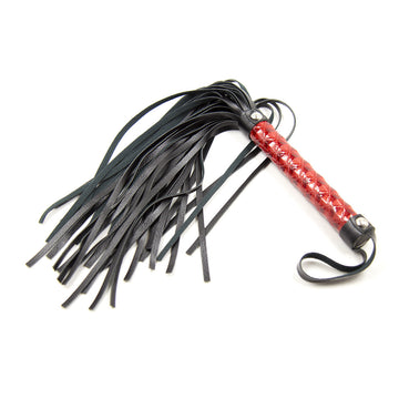 Diamond Texture Leather BDSM Flogger