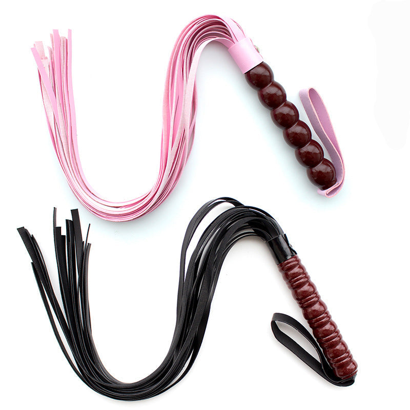 Gourd Handle Custom Leather BDSM Flogger