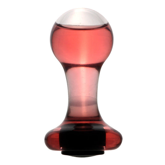 Hollow Heated Glass Dildo Anal Plug