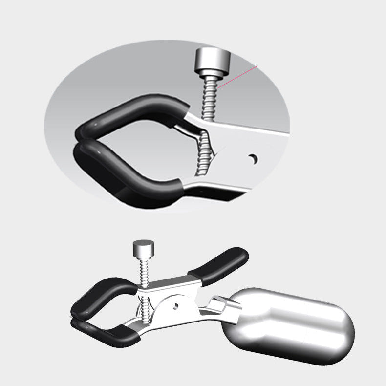 20 Levels Electric BDSM Vibrating Nipple Clamps