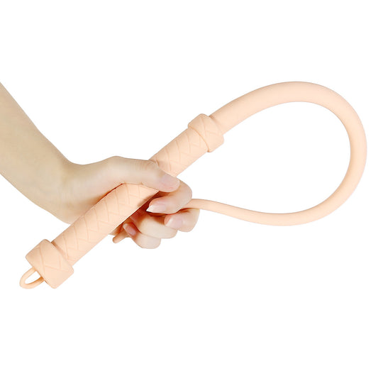 Full Silicone Femdom Whip BDSM Flogger
