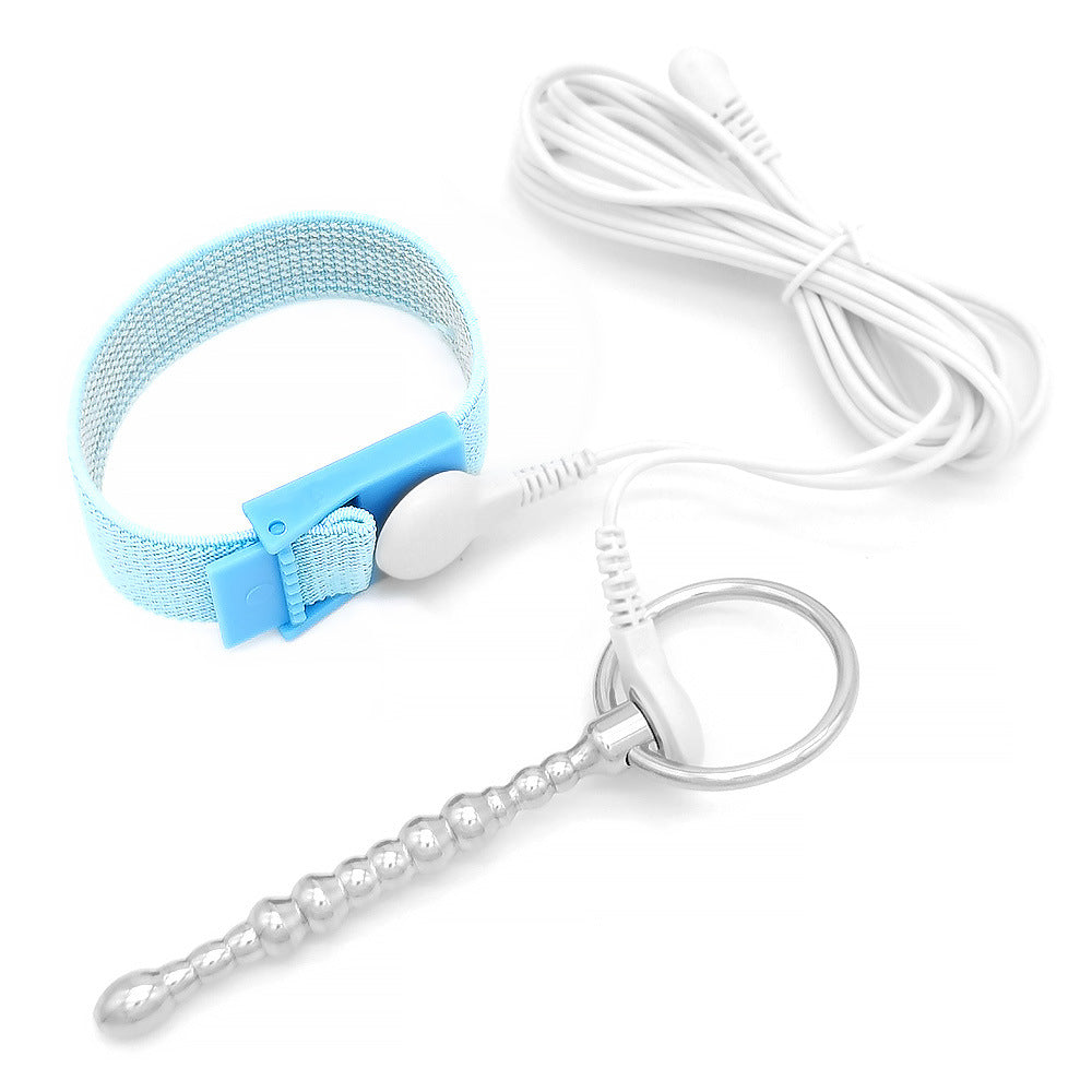 Stainless Steel Beaded String BDSM Penis Plug