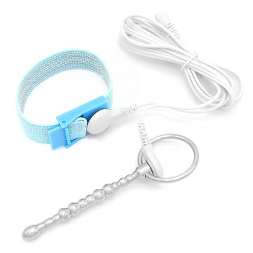Stainless Steel Beaded String BDSM Penis Plug