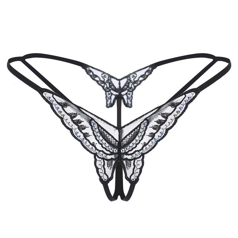 Butterfly Lace Hollow Out Women Sexy Panties