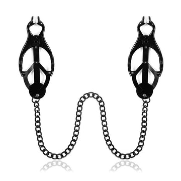 Metal Necklace Clover Nipple Clamps