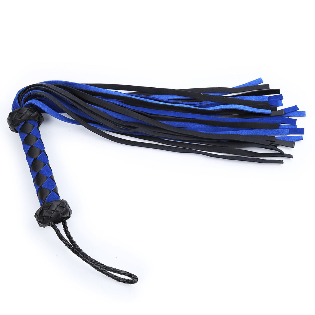Colorblock Leather Tassel BDSM Flogger
