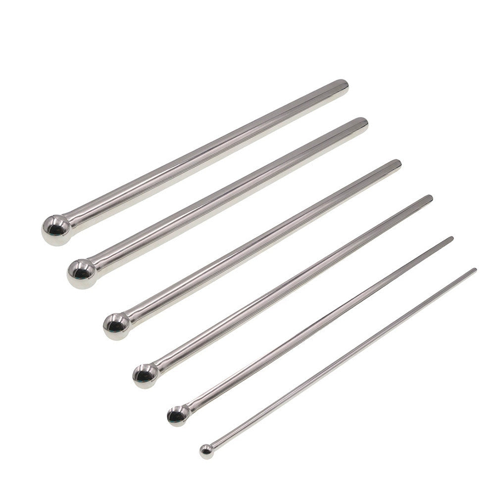 Stainless Steel Extra Long Expanding BDSM Penis Plug