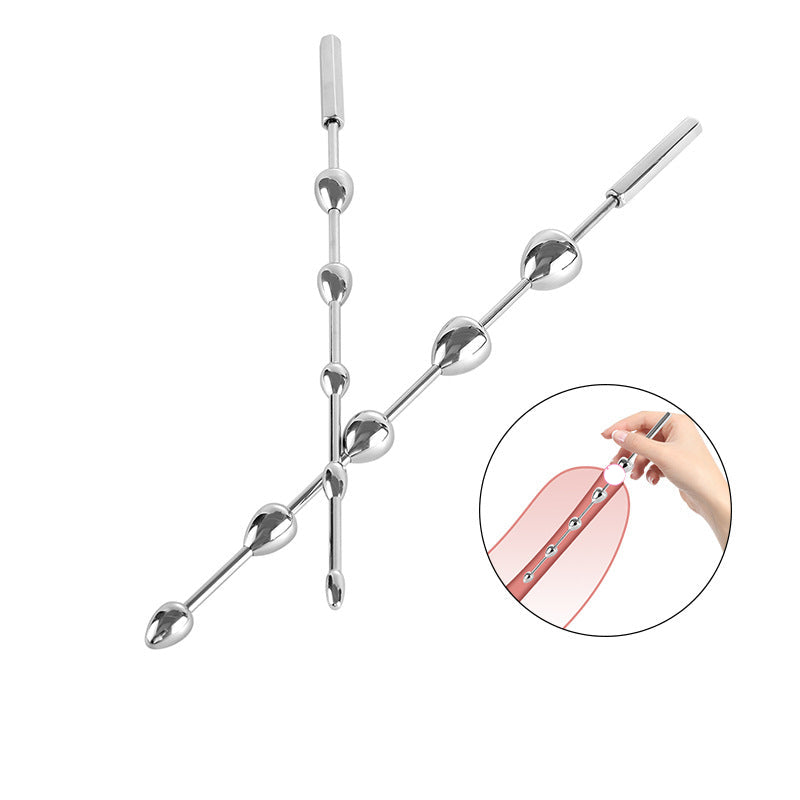 Stainless Steel Heart Shaped BDSM Urethra Penis Plug
