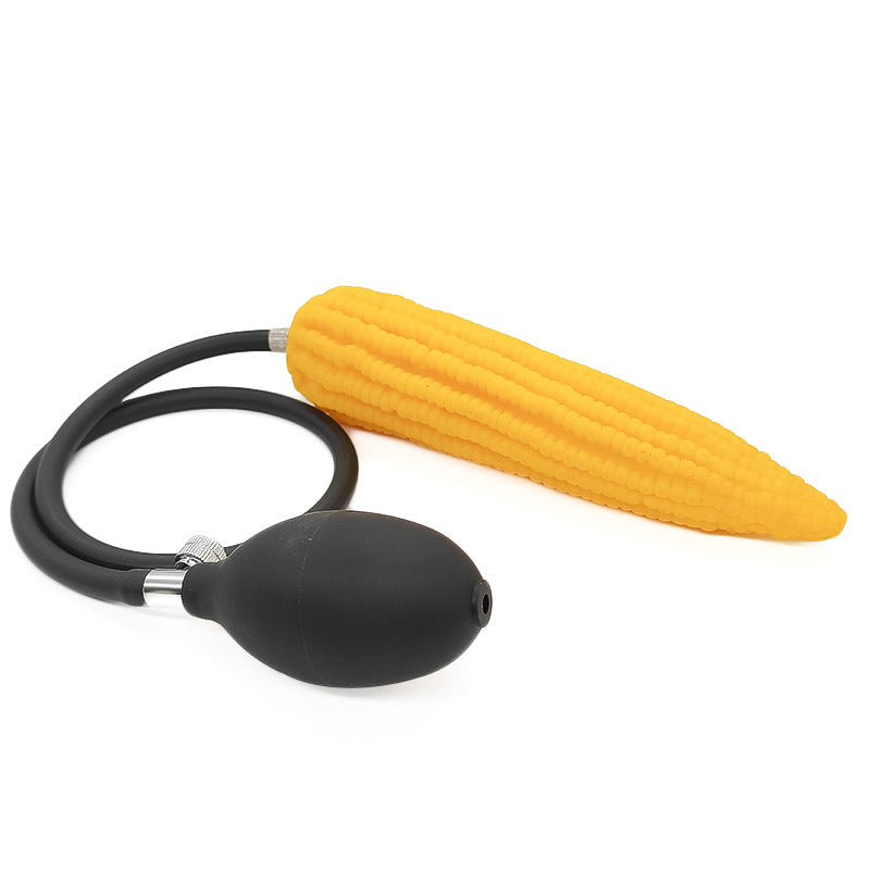 6 inch Corn Anal Inflatable Pump Dildo