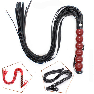 Gourd Handle Custom Leather BDSM Flogger