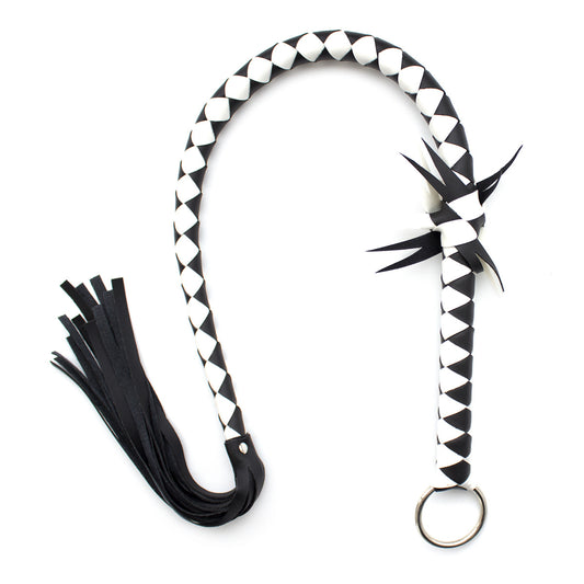 Leather Wrap Long BDSM Flogger