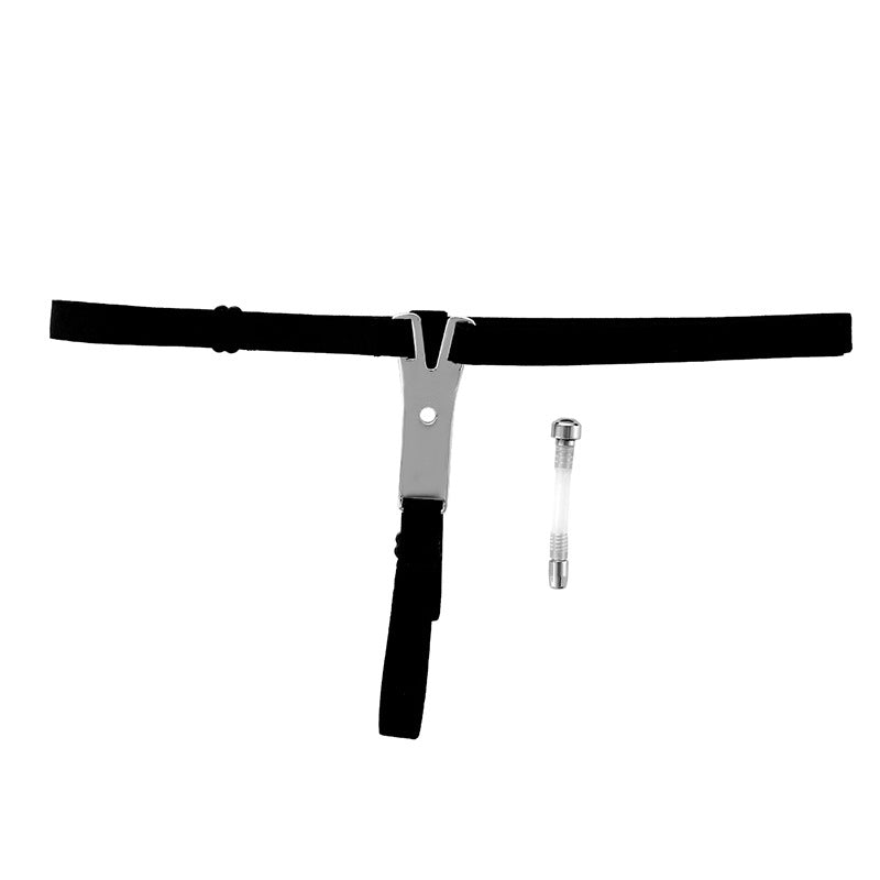 Wearable Stainless Steel BDSM Penis Plug