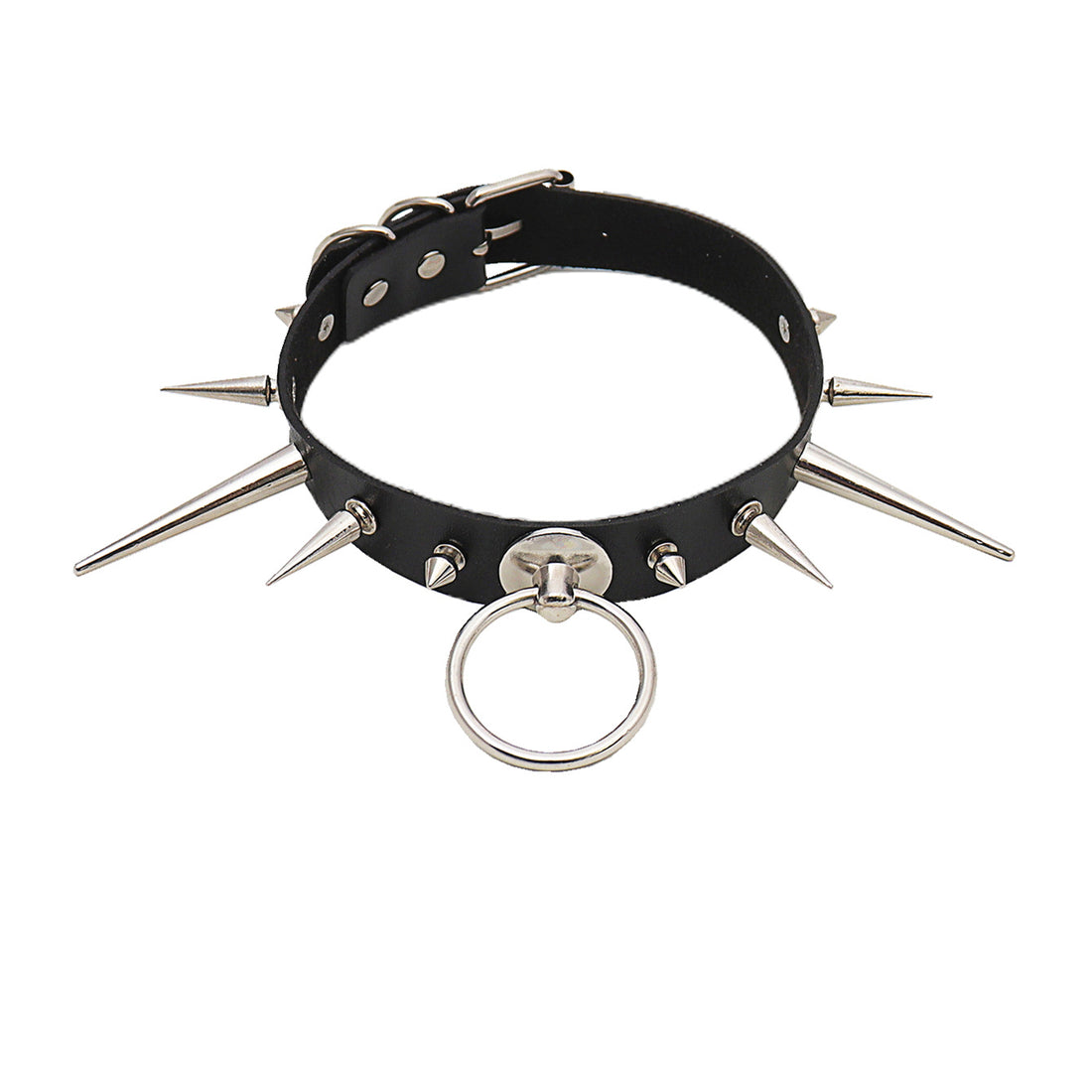 Spiked Gothic Adjustable BDSM Collar