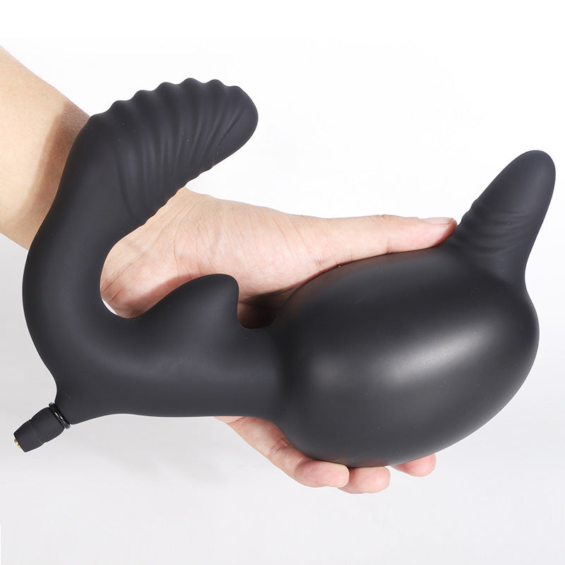 Double Head Dragon Anal Plug Inflatable Dildo