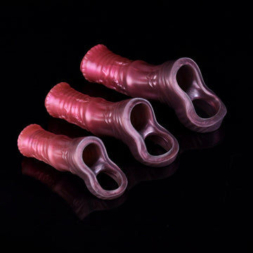 Fantasy Opening Textured Horse Cock Sleeve
