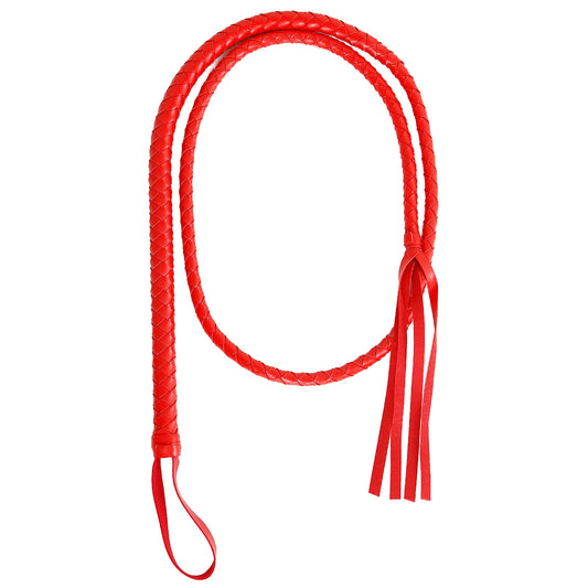 Long Leather Adult Toys BDSM Flogger