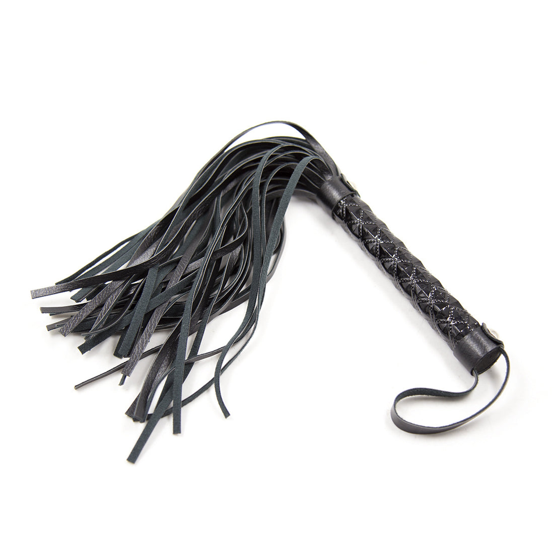 Leather tassel Diamond short whip BDSM Flogger