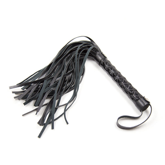 Diamond Texture Leather BDSM Flogger