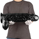 画像をギャラリー ビューアにロード 18 inch Black Huge Dildo